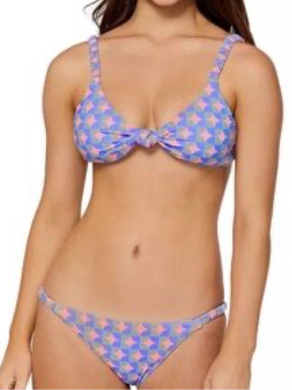Raisins Bikini size 8-10 blue and peach set XL